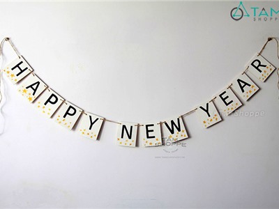 Dây treo chữ HAPPY NEW YEAR Số 03